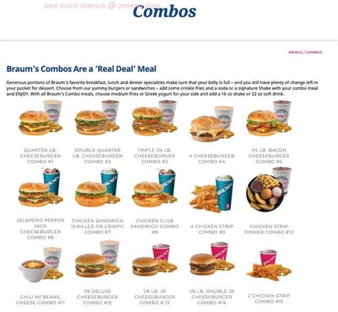 braums online menu.